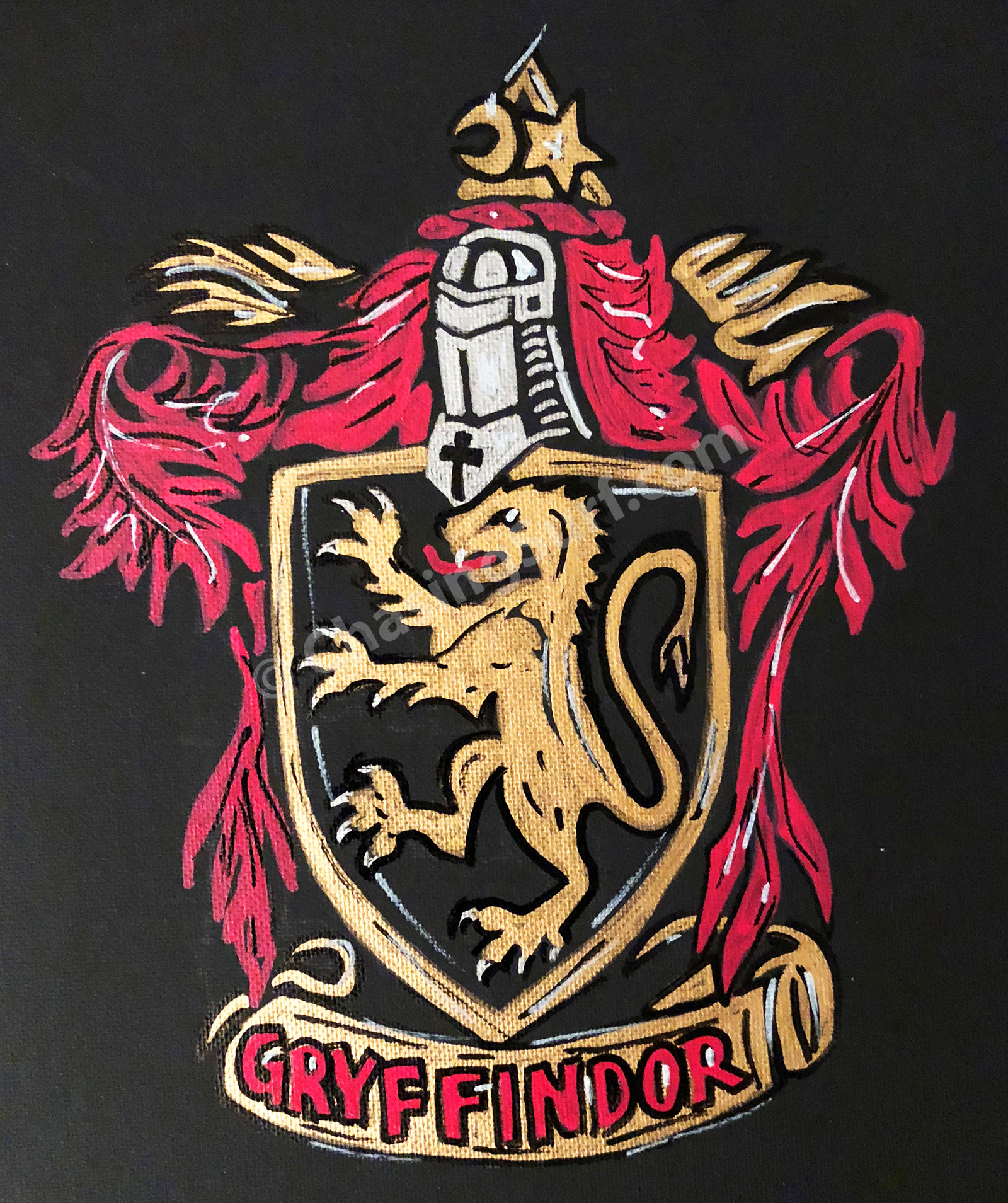 Harry Potter Gryffindor Crest – Chasing Surf